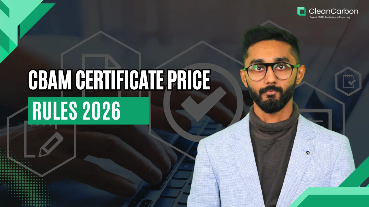 CBAM Certificate Price
