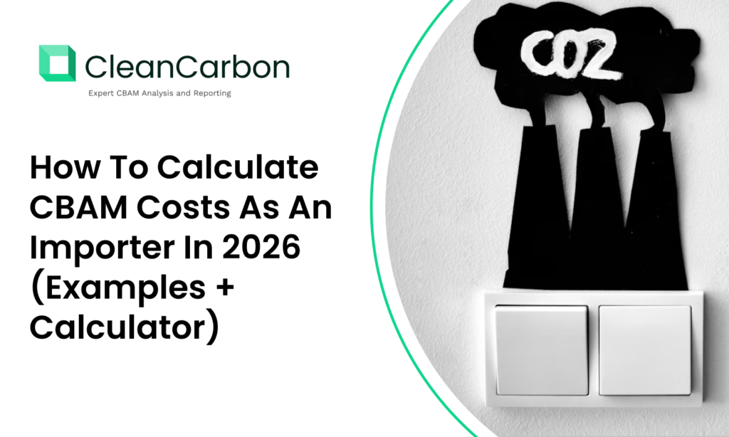calculate CBAM costs as an importer
