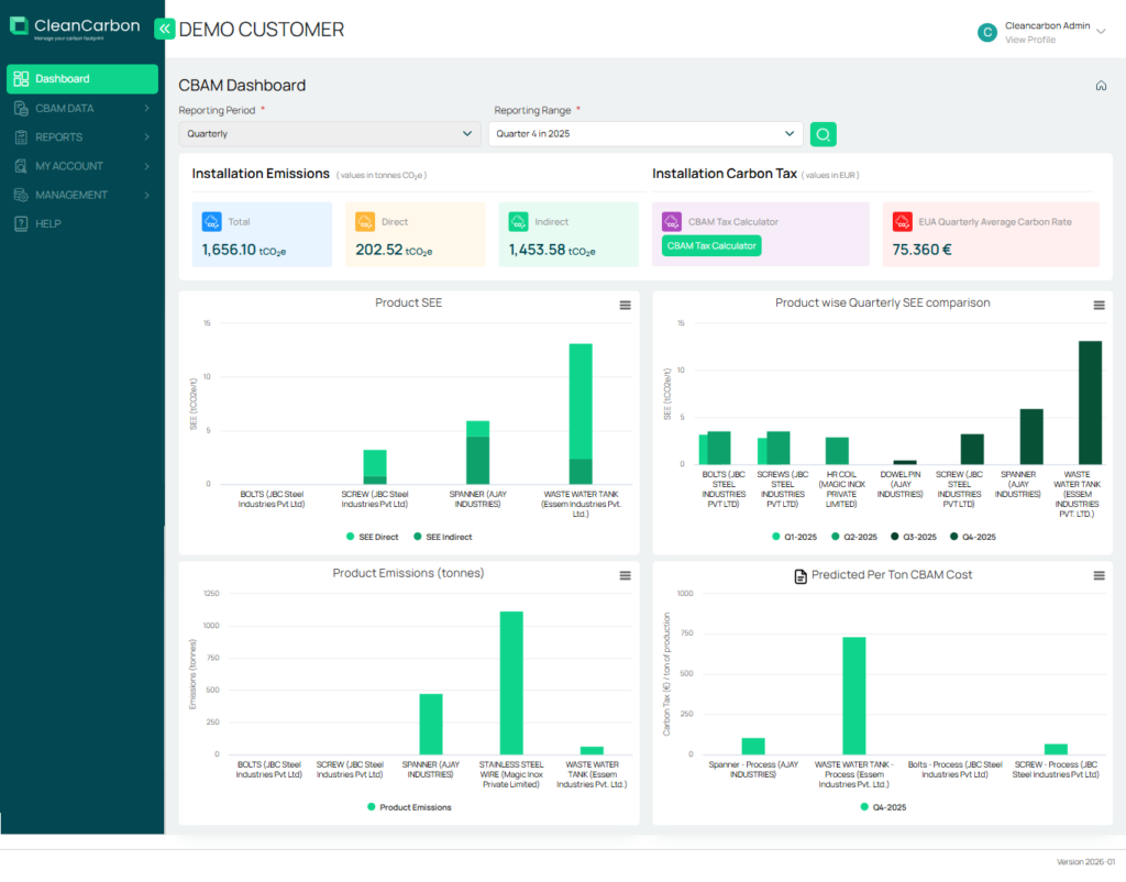 CBAM 2026 software
